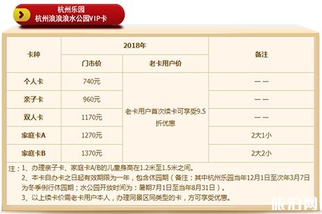 2019杭州樂園開園優惠信息 門票+活動