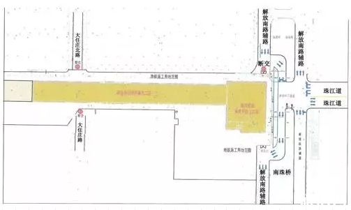 2019天津地鐵南珠橋站施工封閉路段+時間