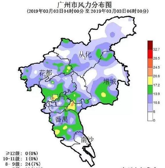 2019广州大风预警最新消息 2019广州回南天天气情况