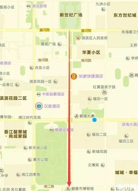 2019鹤壁樱花节交通管制+停车信息