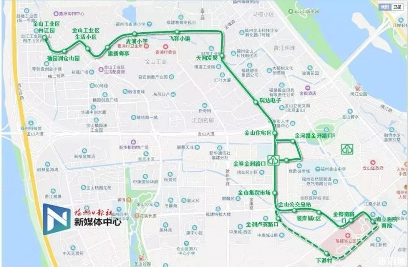 2019福州地铁2号线接驳车站点+运营时间