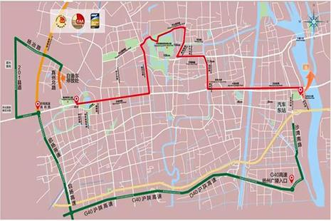 2019扬州鉴真国际半程马拉松赛路线+交通管制