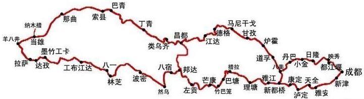 从广州自驾到拉萨哪里线路好走要多少钱