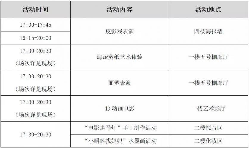 2019中國旅游日上海電影博物館活動時間+地點+活動內容