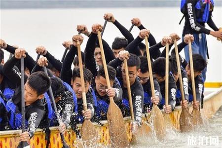 2019武汉东湖龙舟赛6月6日开启