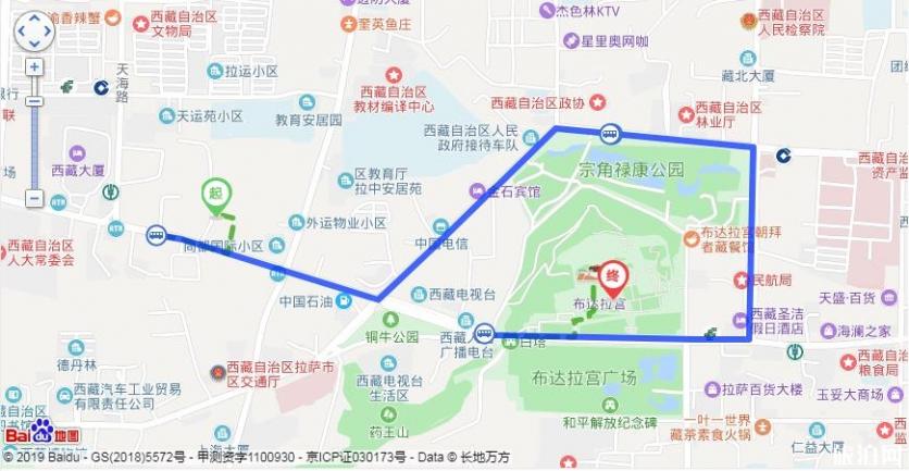 布达拉宫坐几路公交车可以到 布达拉宫在哪里