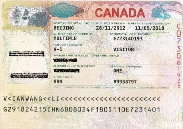 加拿大签证需要的材料大全