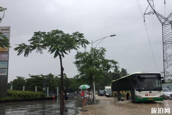 2019广州暴雨预警情况 广州暴雨哪些公交受影响