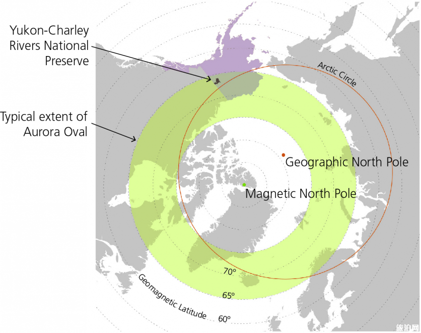 北极光观测指南 阿拉斯加北极光