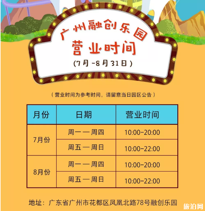 2019廣州融創(chuàng)樂園暑假營(yíng)業(yè)時(shí)間+暑假門票信息