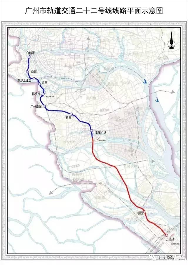 廣州地鐵2020年開通新線時間+線路圖+站點