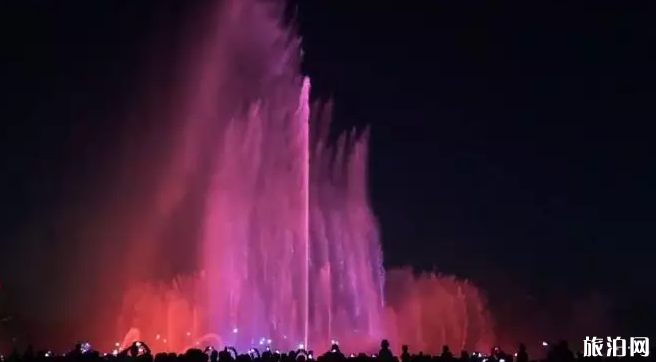 2019大雁塔音乐喷泉表演时间调整 秦文明广场音乐喷泉开放时间