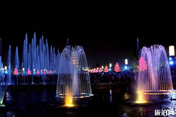 2019大雁塔音乐喷泉表演时间调整 秦文明广场音乐喷泉开放时间