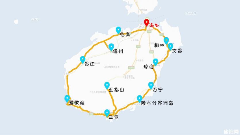 海南自駕游最佳線路推薦 海南自駕注意事項 海南自駕游最佳線路推薦 海南自駕注意事項