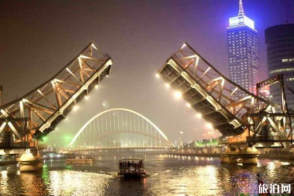 2019年8月1日天津解放桥开启时间表