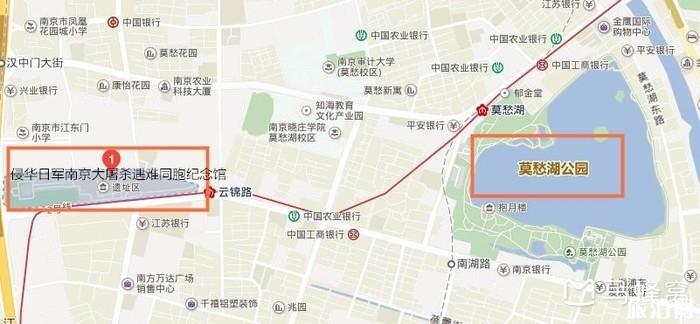 南京的景点都分布在哪里 南京景点分布图示