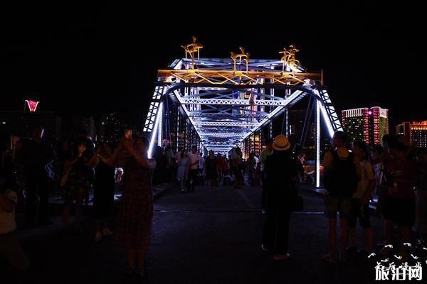 兰州中山桥夜景游玩攻略(图片+美食)