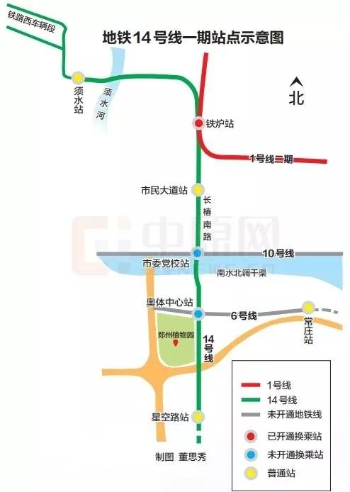 2019郑州地铁14号线什么时候通车