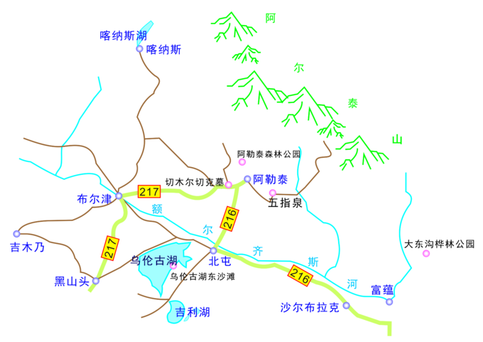 阿勒泰在哪里 怎么去阿勒泰