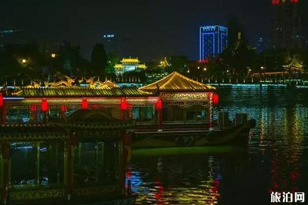 淮安里运河游船代价+坐船天面+夜景先容