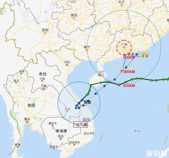 台风剑鱼影响海南广东吗 2019年9月双台风影响的地区