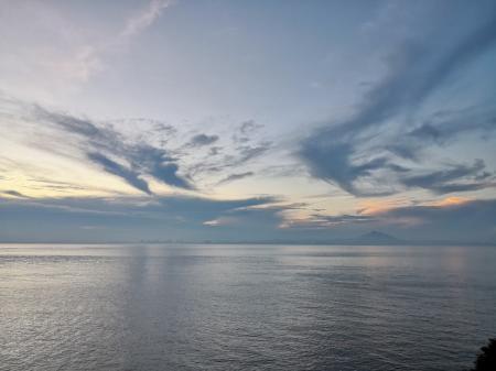 灵山岛日出照片灵山岛日出日落照片