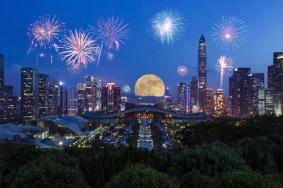 2019深圳国庆焰火表演时间地点