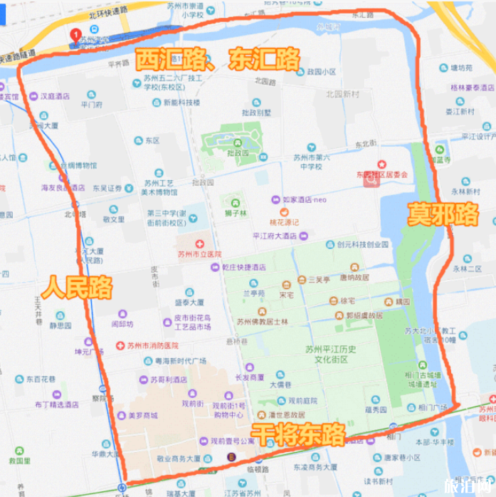 2019苏州中秋国庆交通管制+限行路段+旅游巴士指南