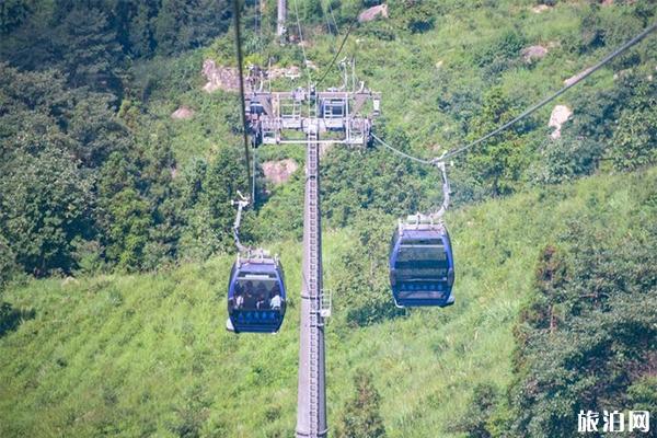 安慶天柱山地質公園索道多少錢+自駕游交通