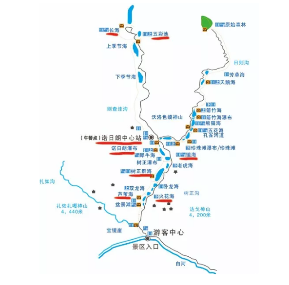 九寨溝散客現在能去嗎 2019九寨溝開放哪些景點