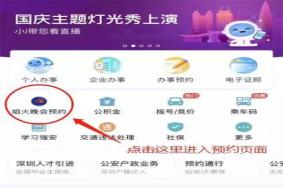 深圳烟火晚会在哪个app上能预约