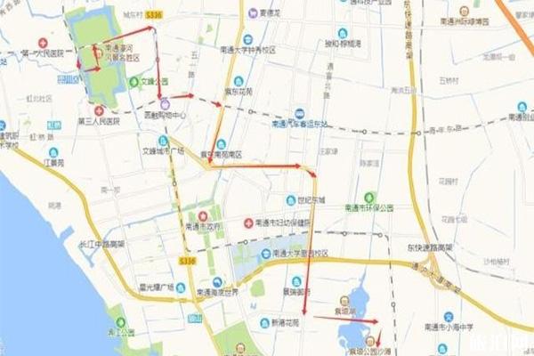 2019南通9月30日紫琅公园焰火晚会+夜游公交信息