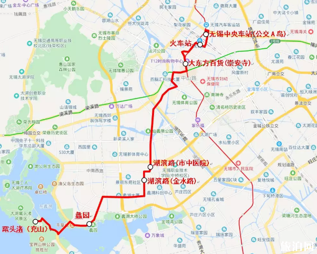 2019国庆节无锡景区开通公交短驳线路（鼋头渚+三国城+灵山）