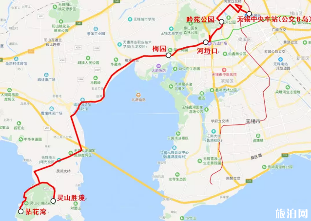 2019国庆节无锡景区开通公交短驳线路（鼋头渚+三国城+灵山）