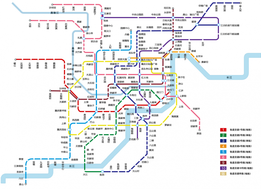 重庆旅游交通攻略 重庆旅游交通地图指南