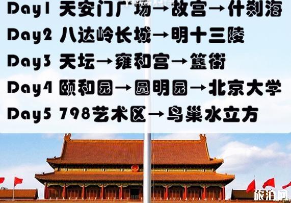 北京五日游攻略自助游最新版