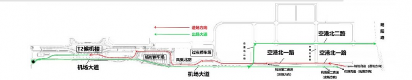 南宁吴圩国际机场进出港道路交通+停车指南