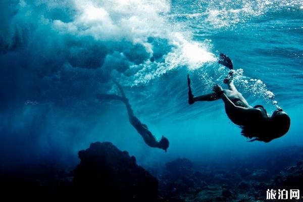 深潜和浮潜有什么区别 体验潜水和休闲潜水的区别
