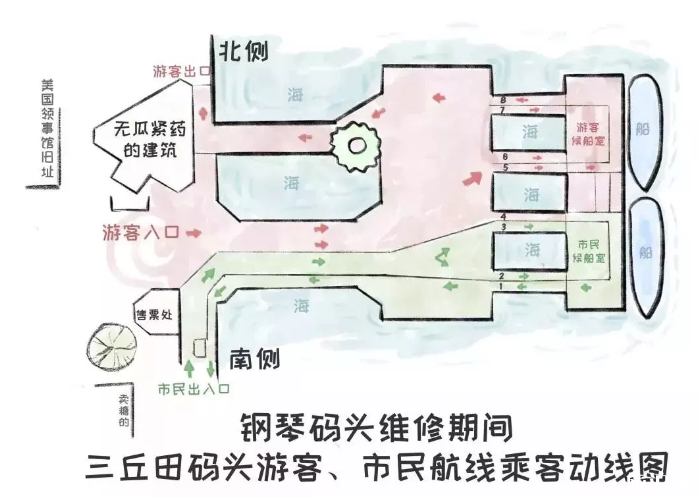 10月15日起廈門鼓浪嶼鋼琴碼頭停運 郵輪中心廈鼓碼頭停車場收費