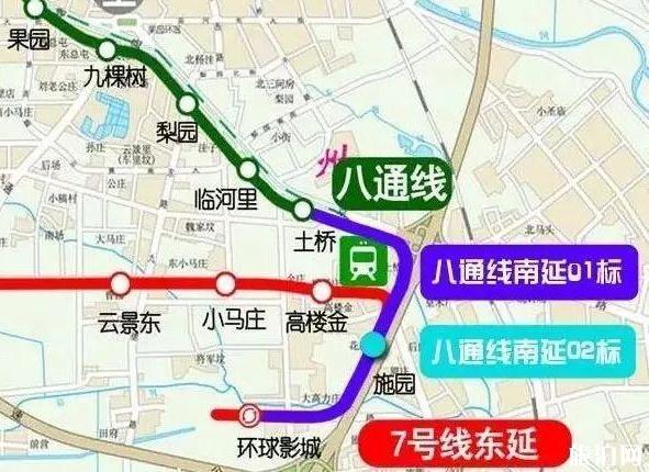 北京地铁八通线停运时间2019+出行指南