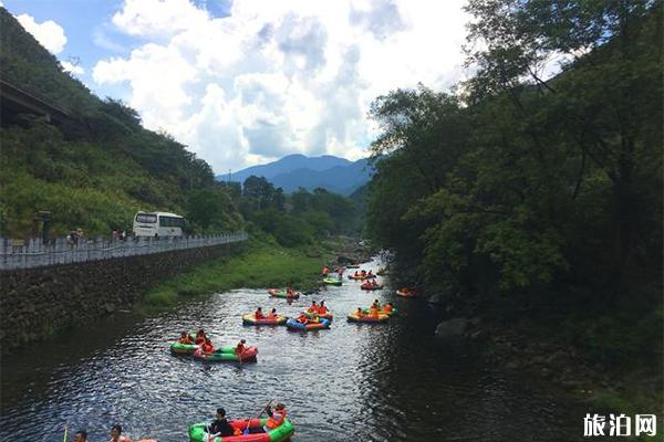 黃山市附近漂流點