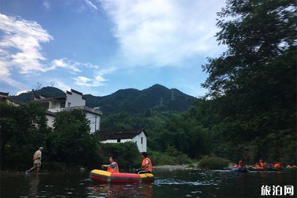 黃山市附近漂流點