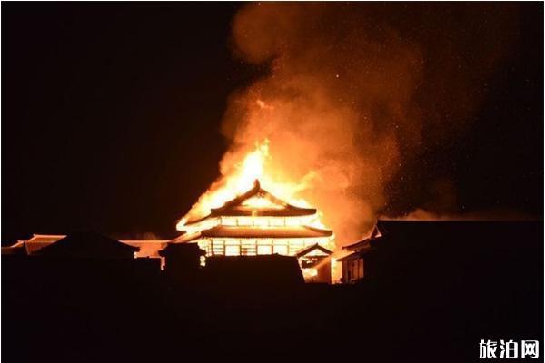 日本首里城大火最新消息 日本冲绳首里城大火烧毁情况