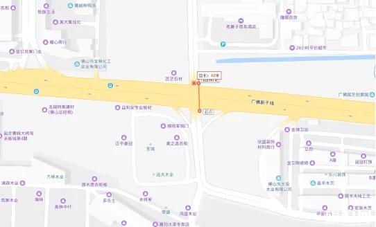 S81广州环城高速封闭路段+绕行指南 2019佛山施工交通管制路段