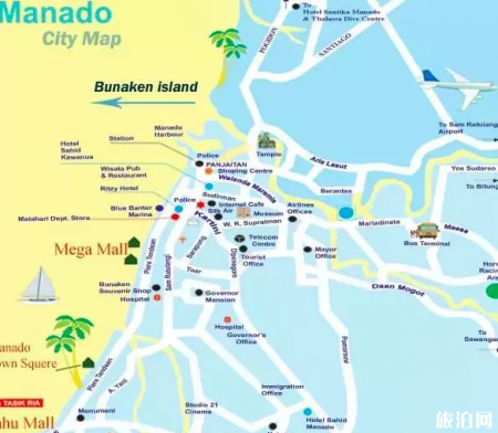 美娜多旅行攻略