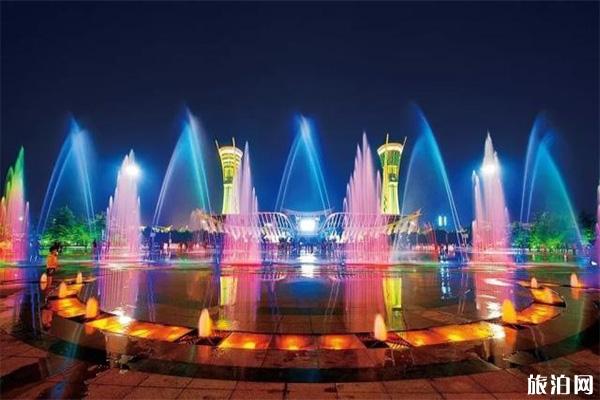 潍坊人民广场观光塔开放时间+潍坊人民广场的喷泉时间