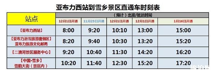 2019-2020哈尔滨到雪乡直通车时间表+订票方式