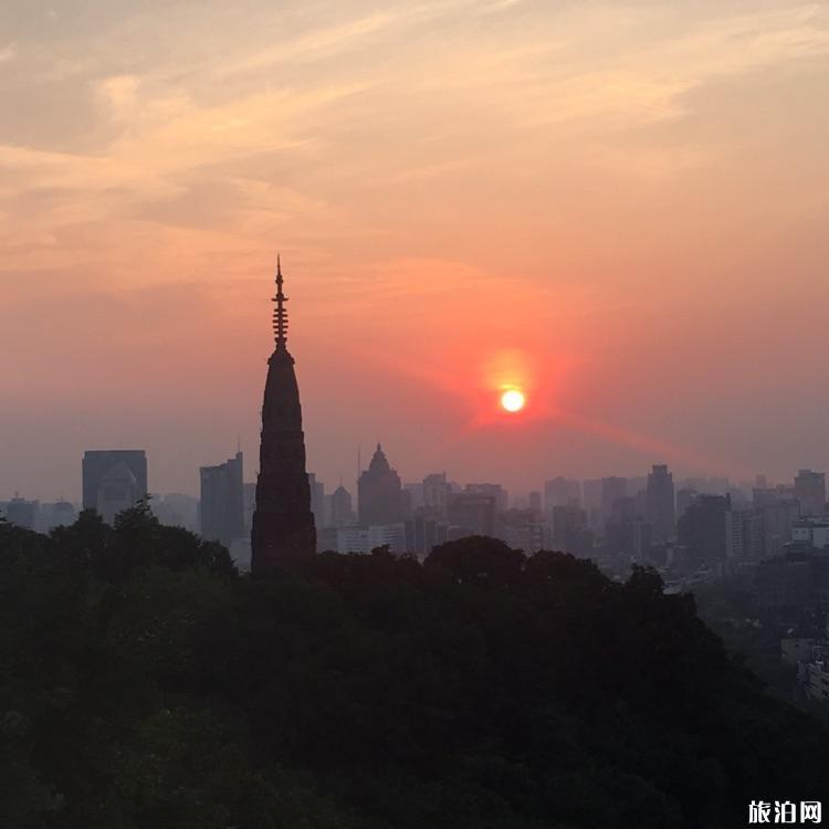 杭州寶石山看日出攻略