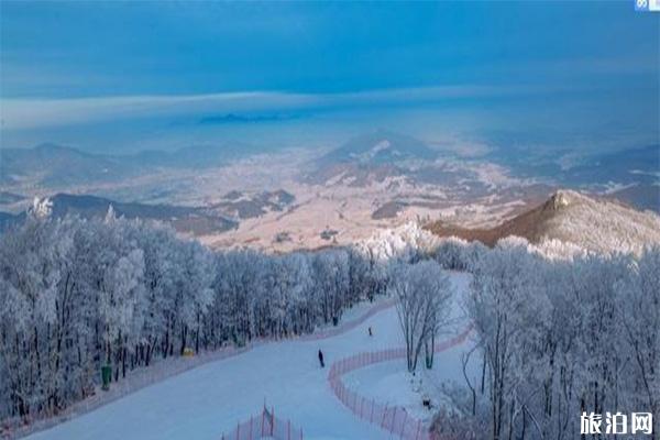 萬科松花湖滑雪場雪道地圖 滑雪滑道選擇