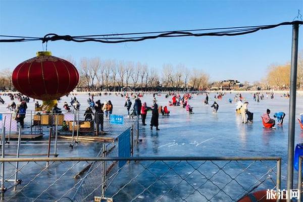 北京什刹海滑冰场租鞋多少钱